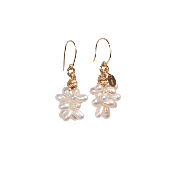 Paola Earrings #3 (40mm) - Pearl Earrings TARBAY   