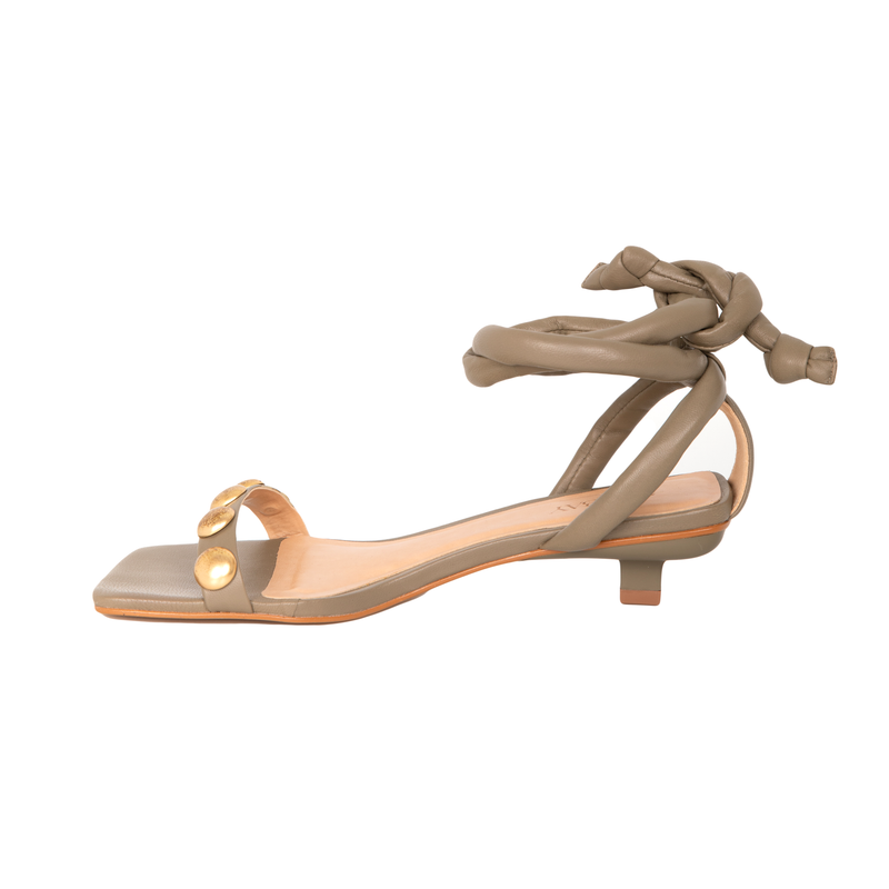 Haimi Sandals - Tobacco Heels TARBAY   