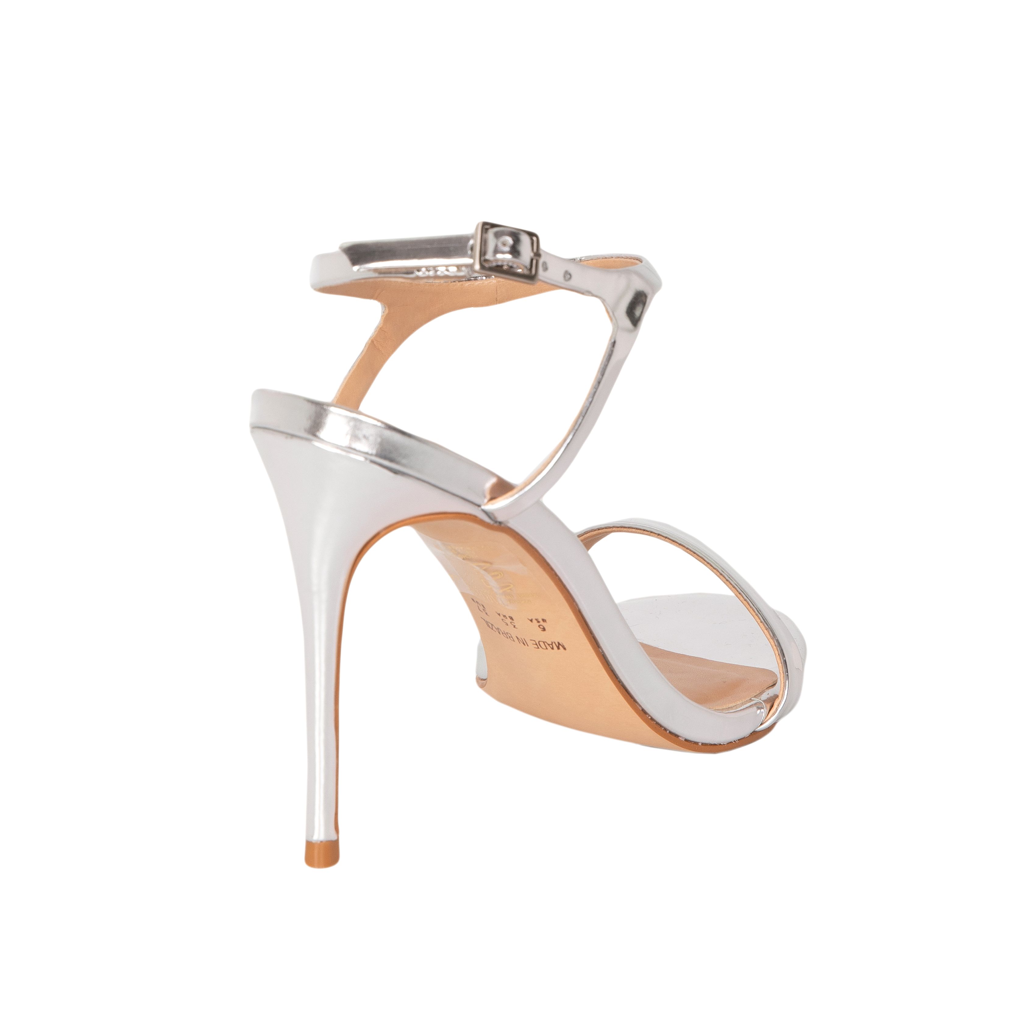 Belisa High Heel Sandals - Silver Heels TARBAY   