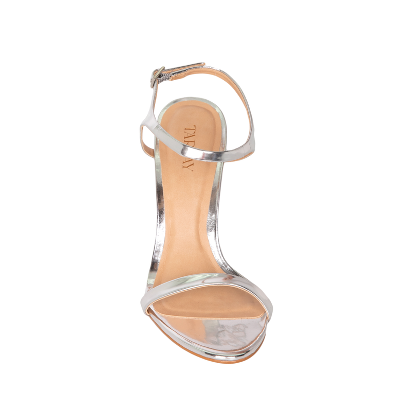 Belisa High Heel Sandals - Silver Heels TARBAY   