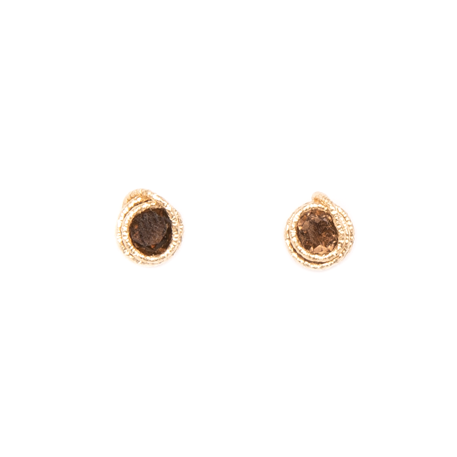 Carmencita Earrings #3 (6-7mm) - Smoky Quartz Earrings TARBAY   