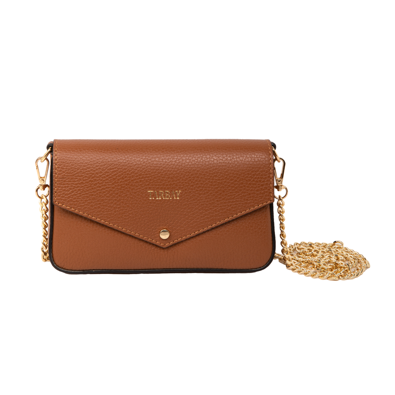 Nashira Clutch & Crossbody Bag - Camel Shoulder & Crossbody Bags TARBAY   