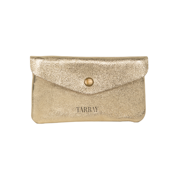 Blair Genuine Leather Wallet #2 - Metallic Gold Wallets TARBAY   