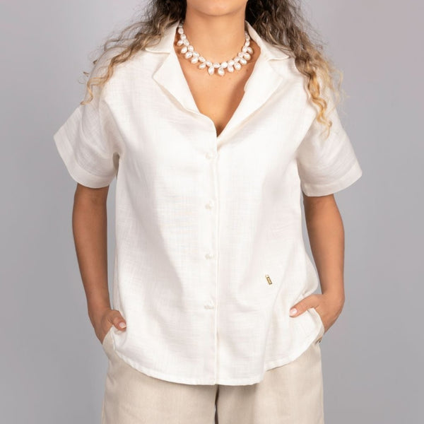 Uma Top - White Tops TARBAY   