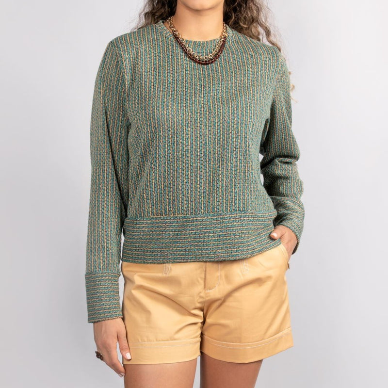 Jade Sweater - Sage Green Tops TARBAY   