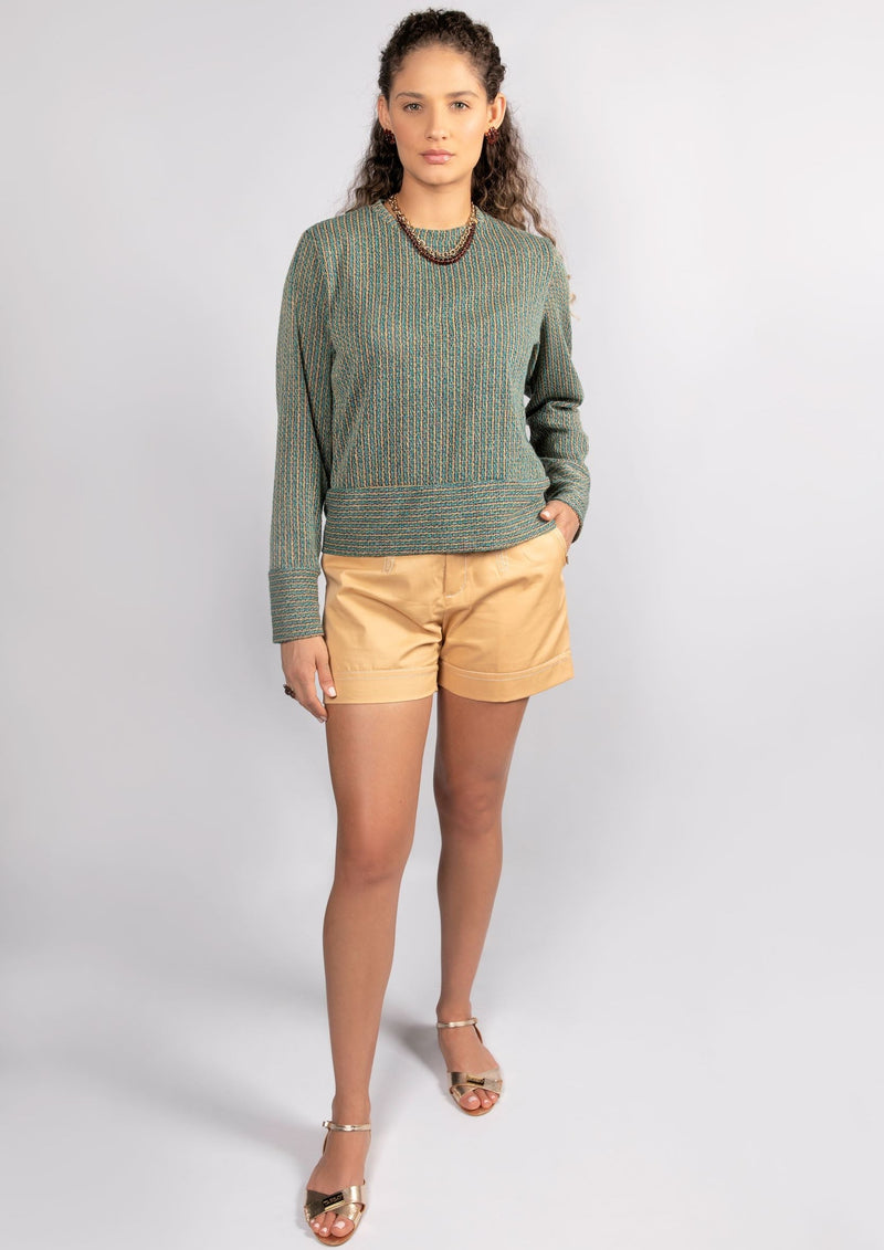 Jade Sweater - Sage Green Tops TARBAY   