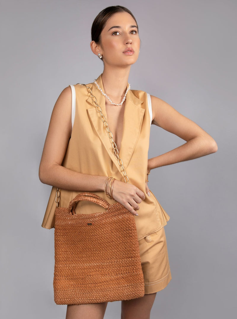 Warao # 07 Handbag - Carapo Top Handle Bags TARBAY   
