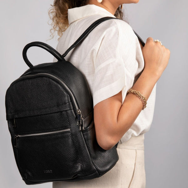 Alizeh Handbag - Black Backpacks TARBAY   
