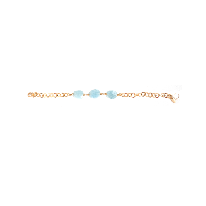 Atmosfera Bracelet #03 - Aquamarine Bracelets TARBAY   