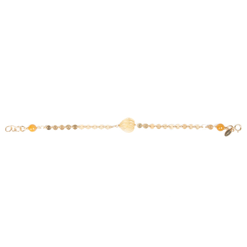 Amber Bracelet - Yellow Jade & Citrine Bracelets TARBAY   
