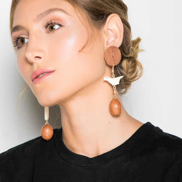 Panare Earrings - Imperial Topaz Earrings TARBAY   