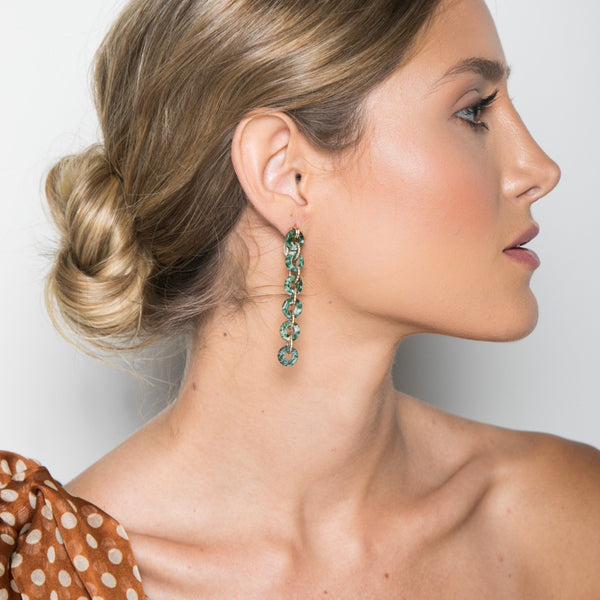 Mojobo Dangle Earrings - Jasper Earrings TARBAY   