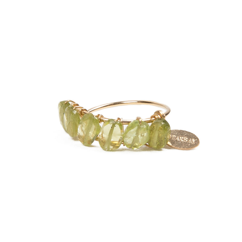 Cleopatra Ring (24mm) - Peridot Rings TARBAY   