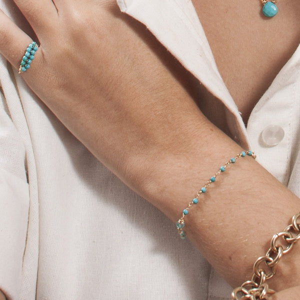Carolita Bracelet - Turquoise Bracelets TARBAY   