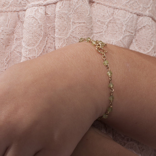 Carolita Bracelet - Peridot & Green Sapphire Bracelets TARBAY   