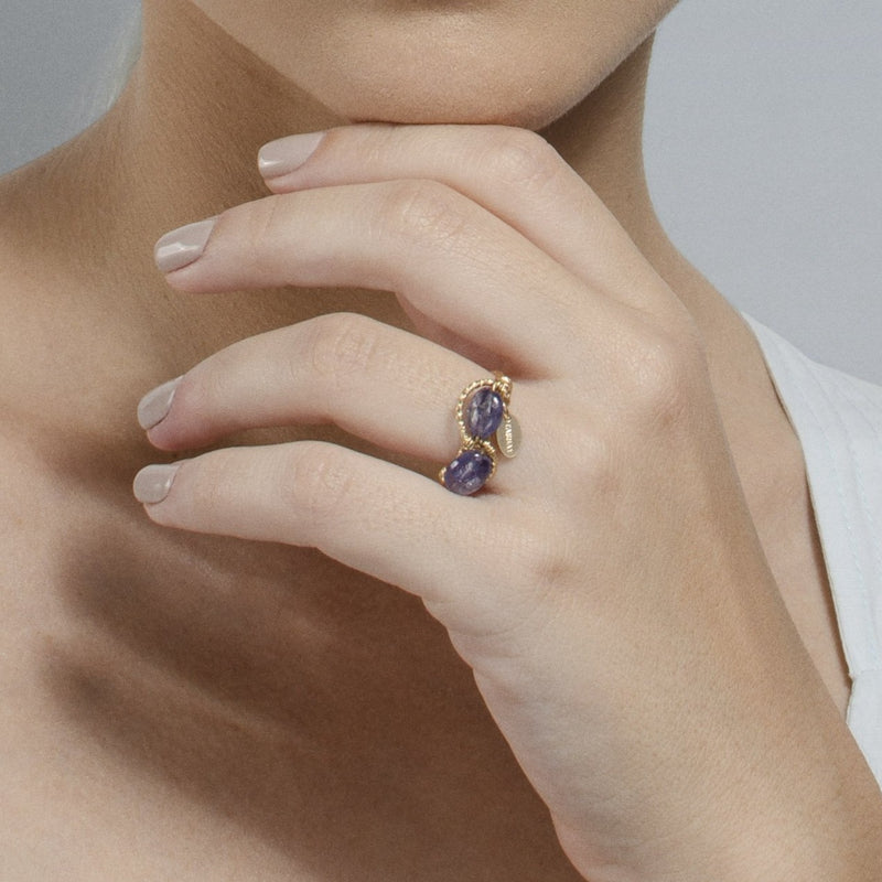 Infinito Ring - Tanzanite Rings TARBAY   
