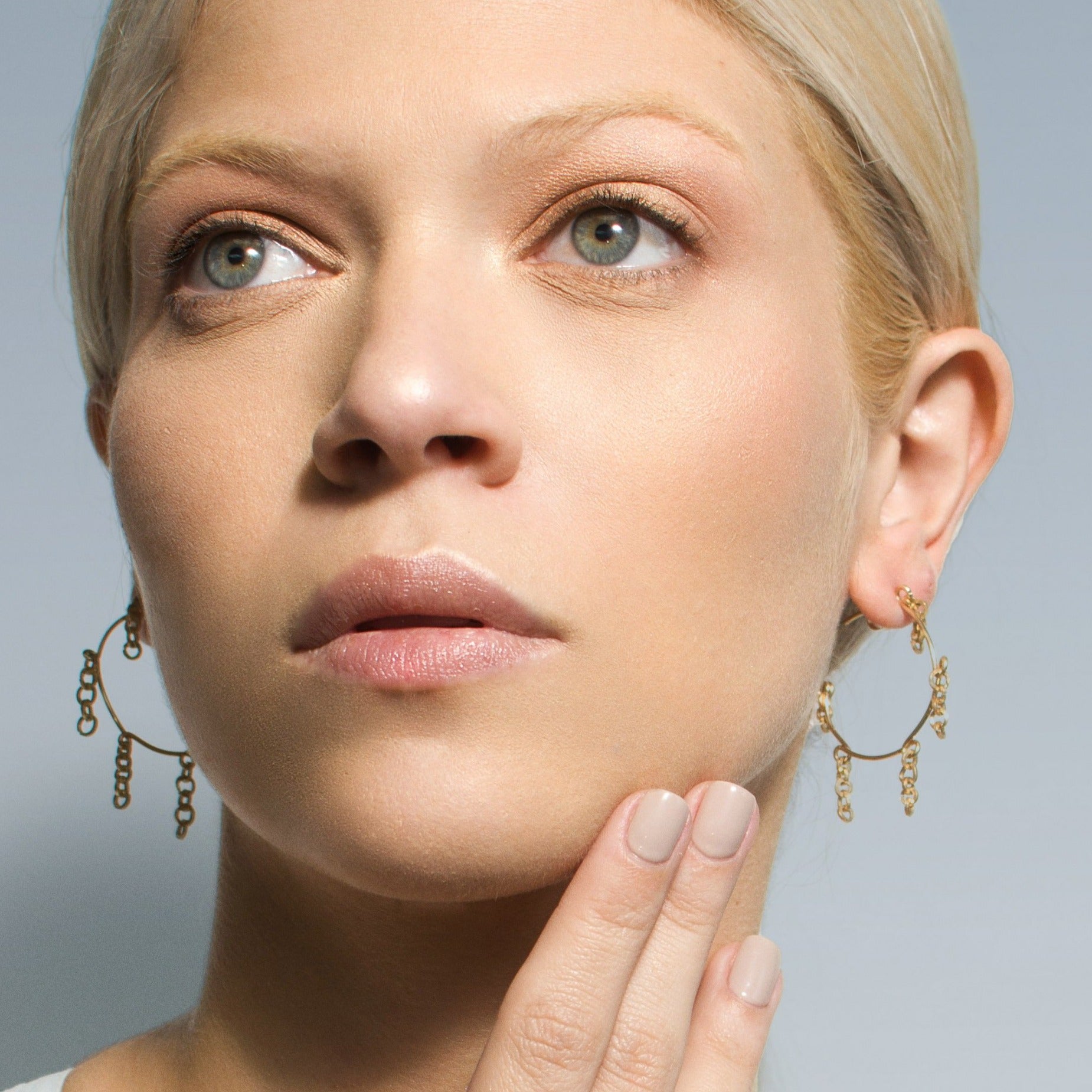 Mila Hoop Earrings (30mm) Earrings TARBAY   