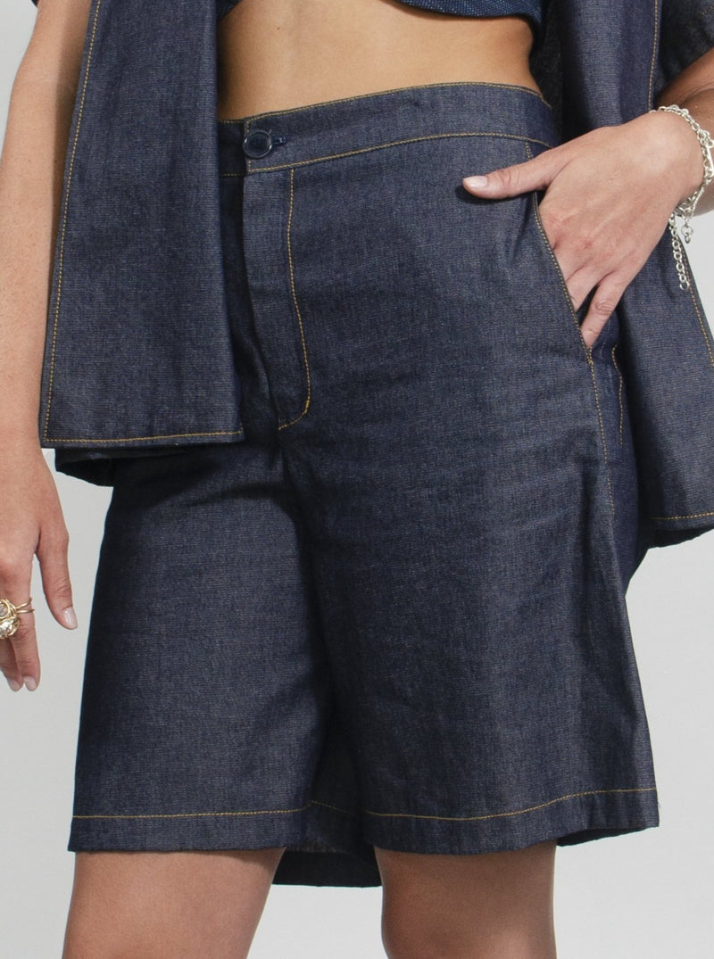 Moira Short - Navy Shorts TARBAY   