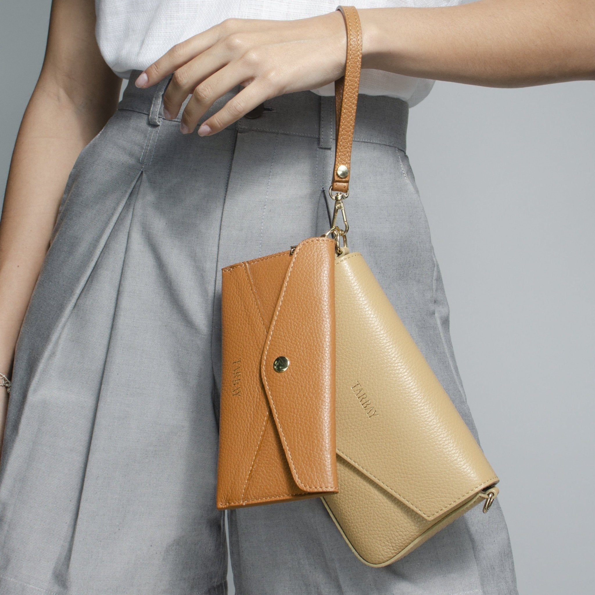 Genuine Leather Wallet #1 - Camel Wallets TARBAY   