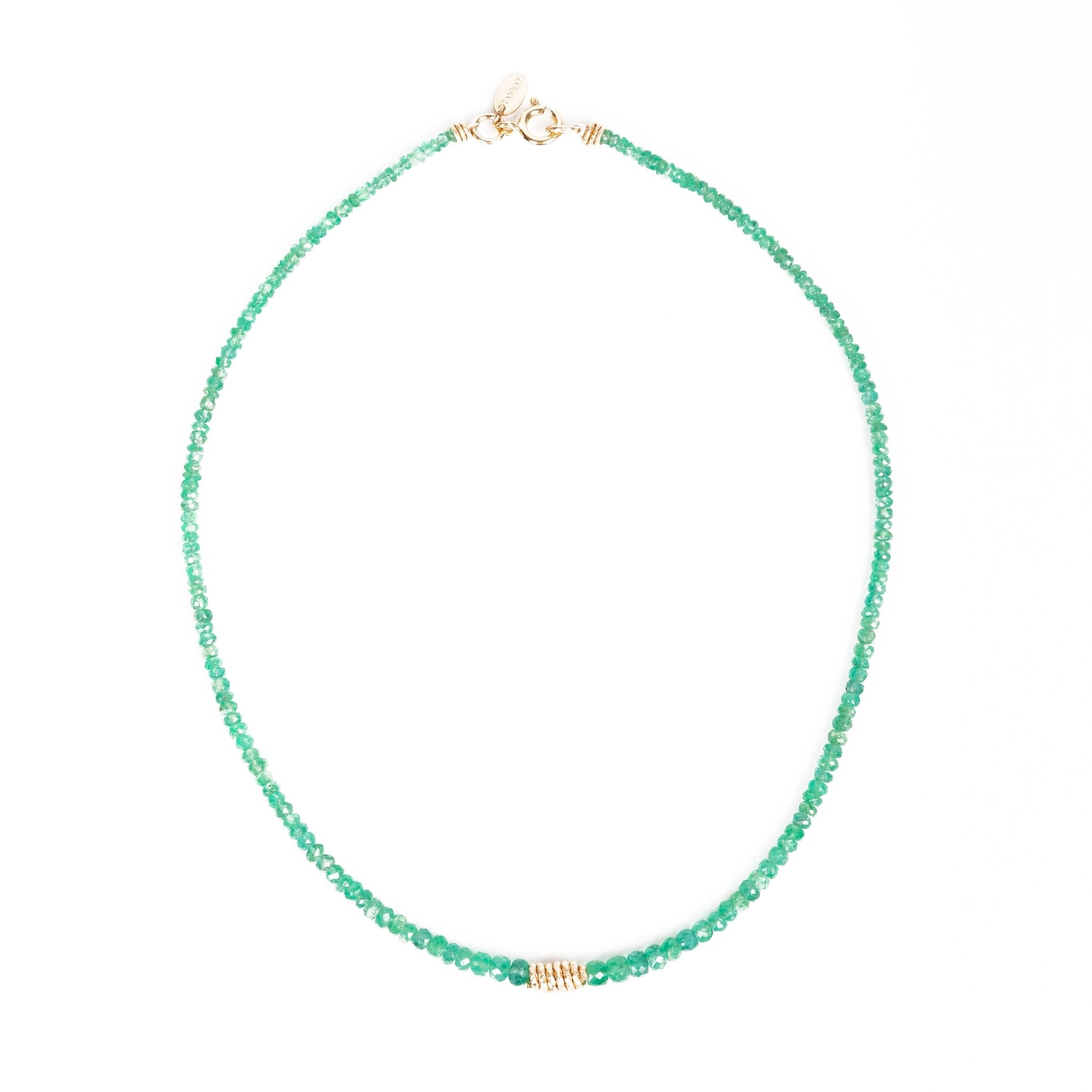 Diana Necklace - Emerald Necklaces TARBAY   
