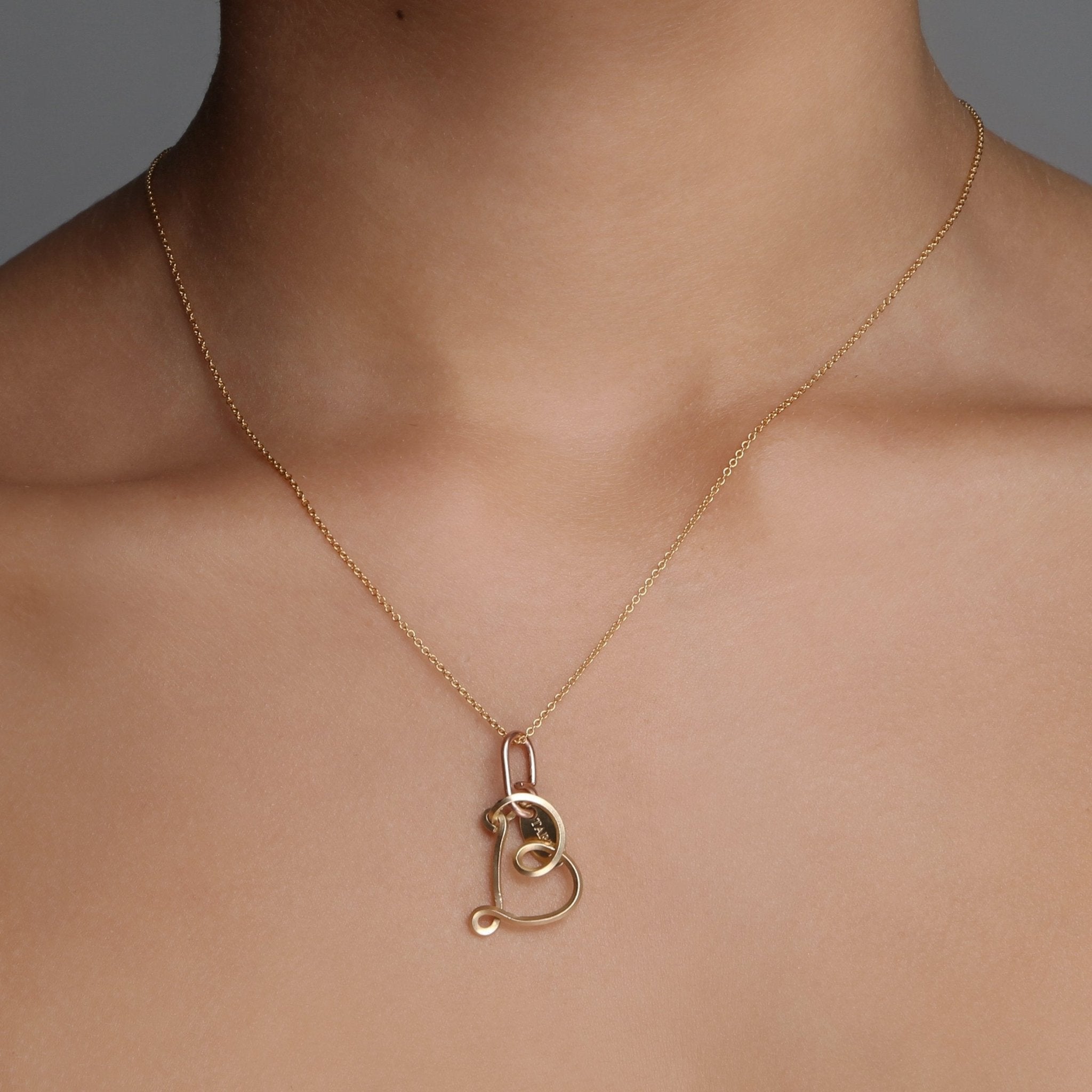 Handmade Letter Charm #1 (25mm) Charms CLASICOS B