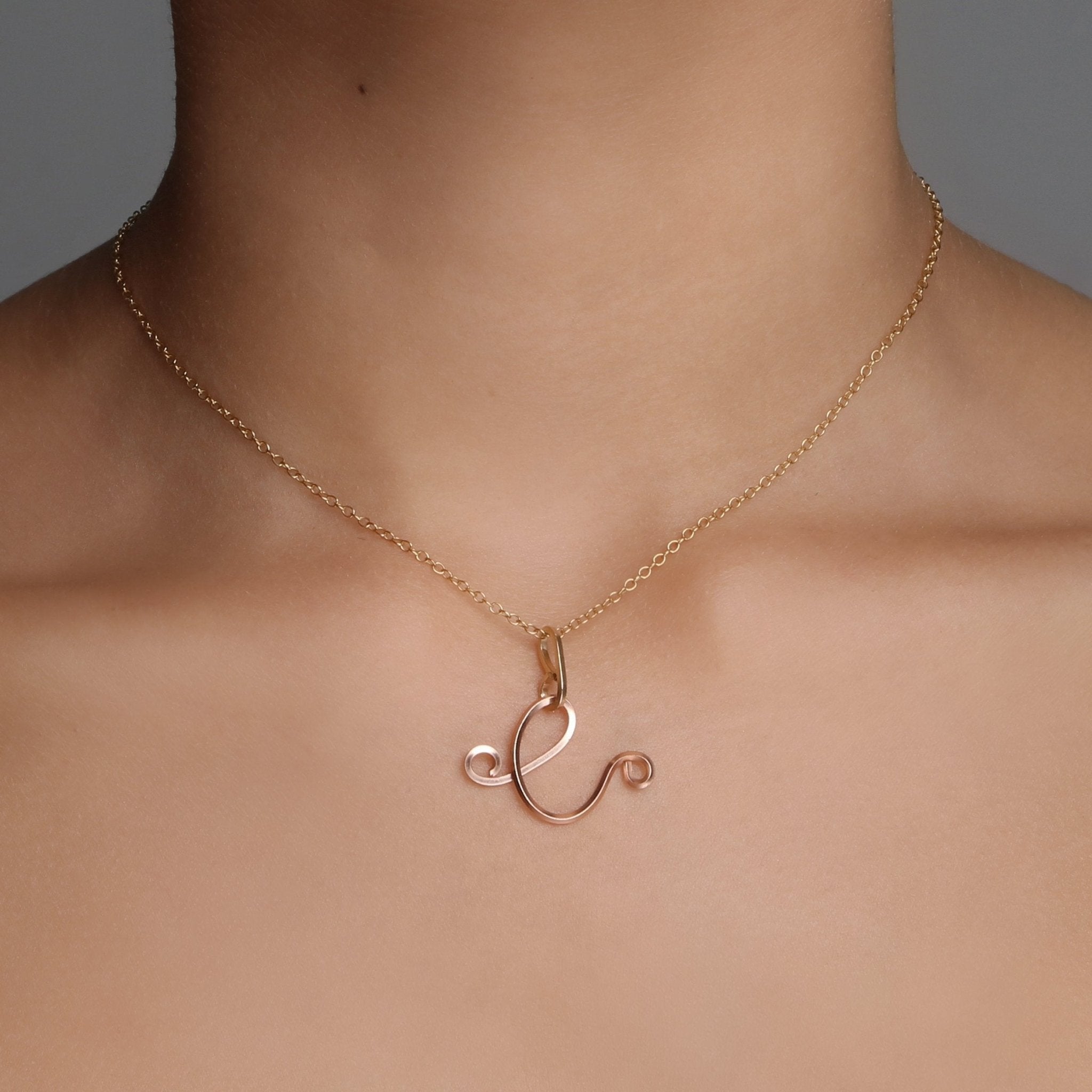 Handmade Letter Charm #1 (25mm) Charms CLASICOS C