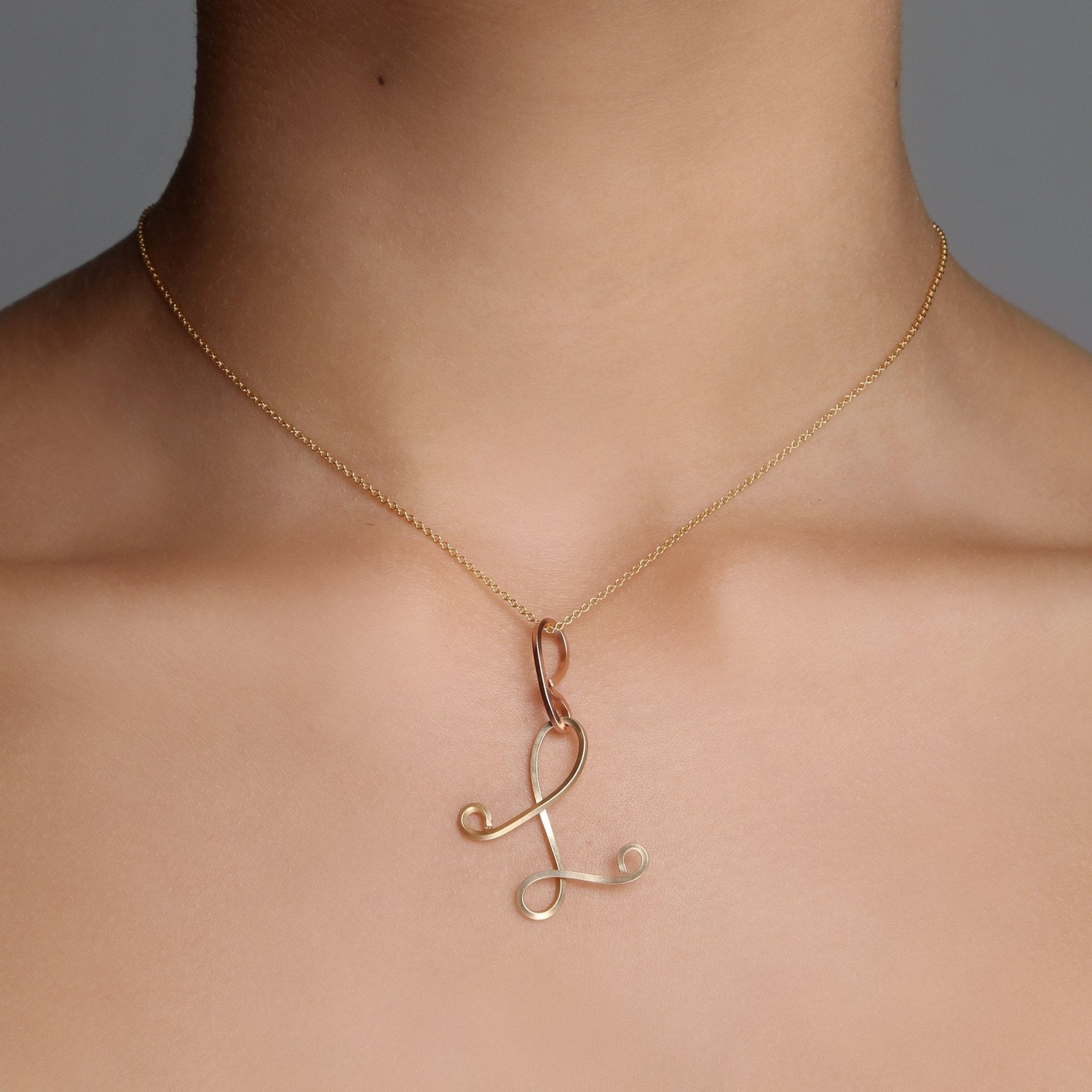 Handmade Letter Charm #1 (25mm) Charms CLASICOS L