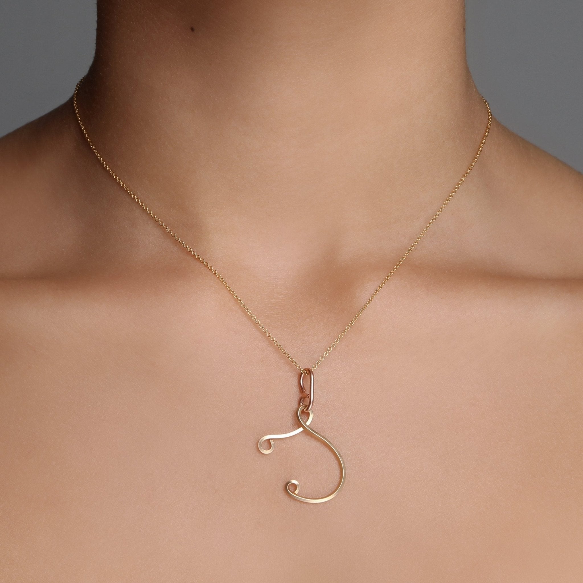 Handmade Letter Charm #1 (25mm) Charms CLASICOS J