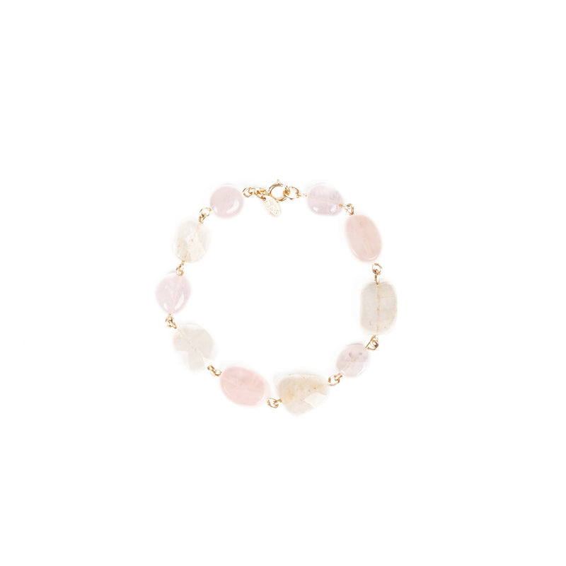 Jara Bracelet - Kunzite, Morganite & Rose Quartz Bracelets TARBAY   