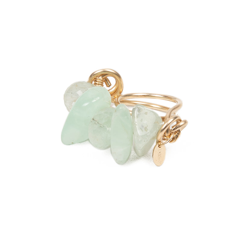 Kleidia Ring - Aquamarine Rings TARBAY   