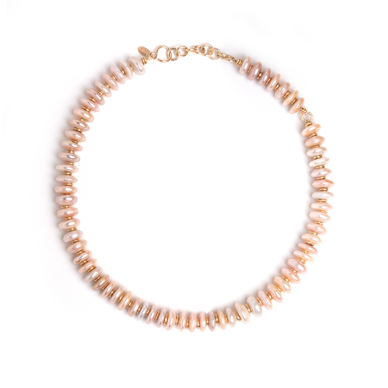 Coin Pearl Necklace (11-12mm) Necklaces TARBAY   