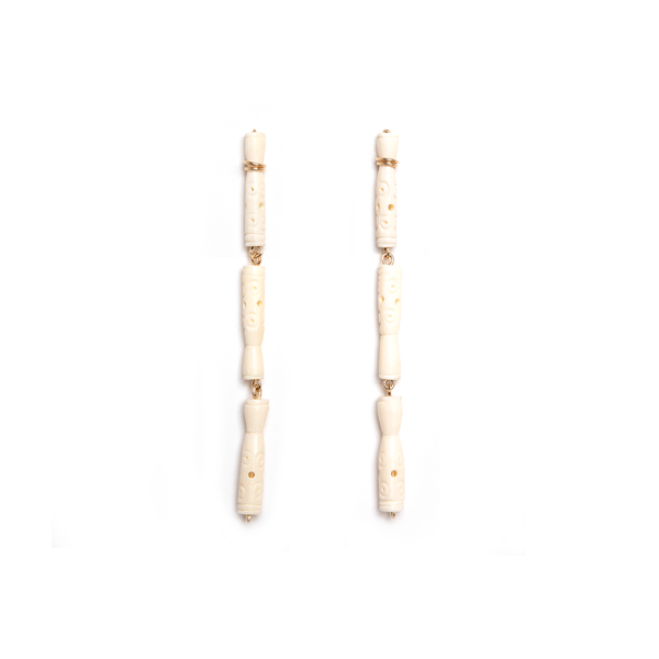 Krema Dangle Earrings (100mm) Earrings TARBAY   