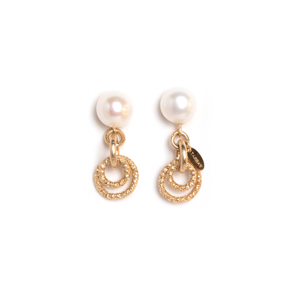 Margot Dangle Earrings (35mm) - Pearl Earrings TARBAY   