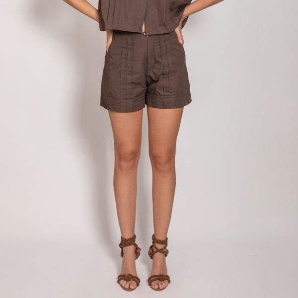 Ficus Short - Mocha Shorts TARBAY   