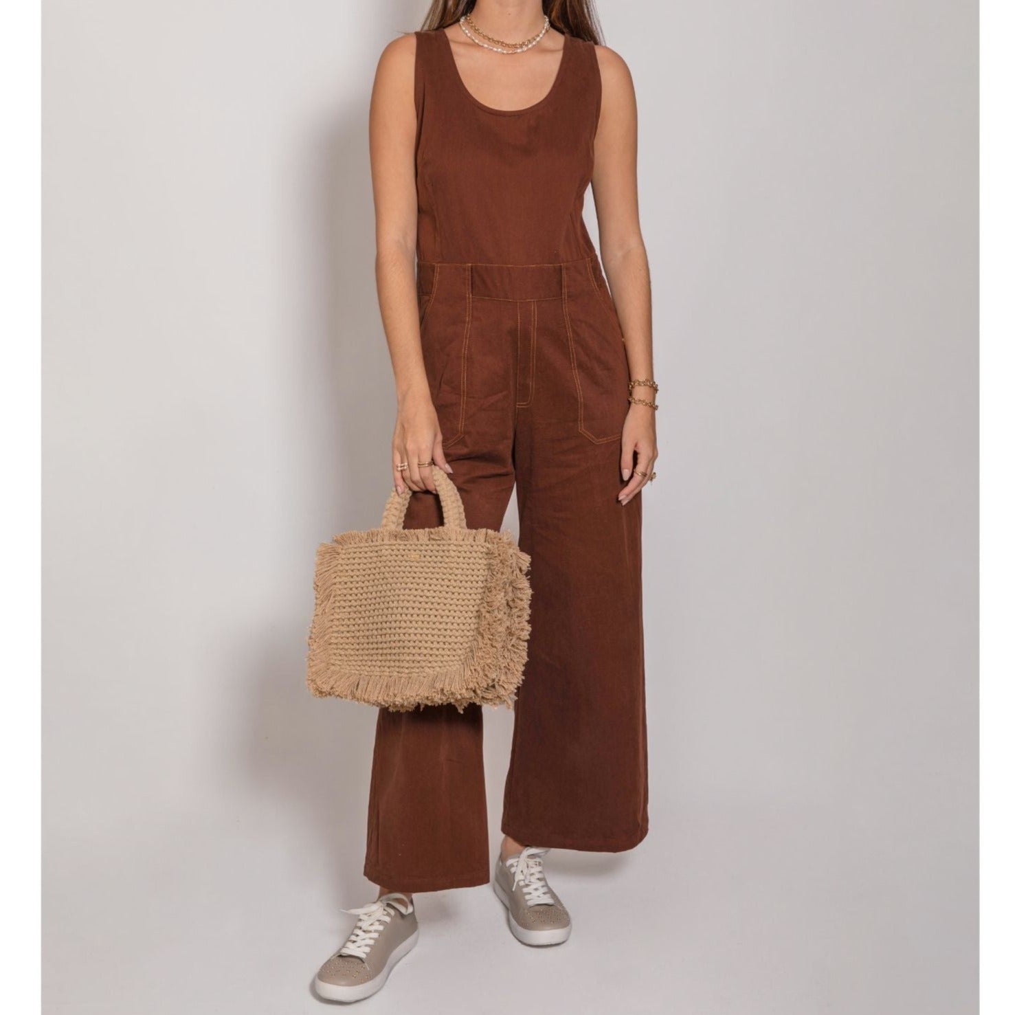 Bambu Jumpsuit - Cocoa Jumpsuits TARBAY   