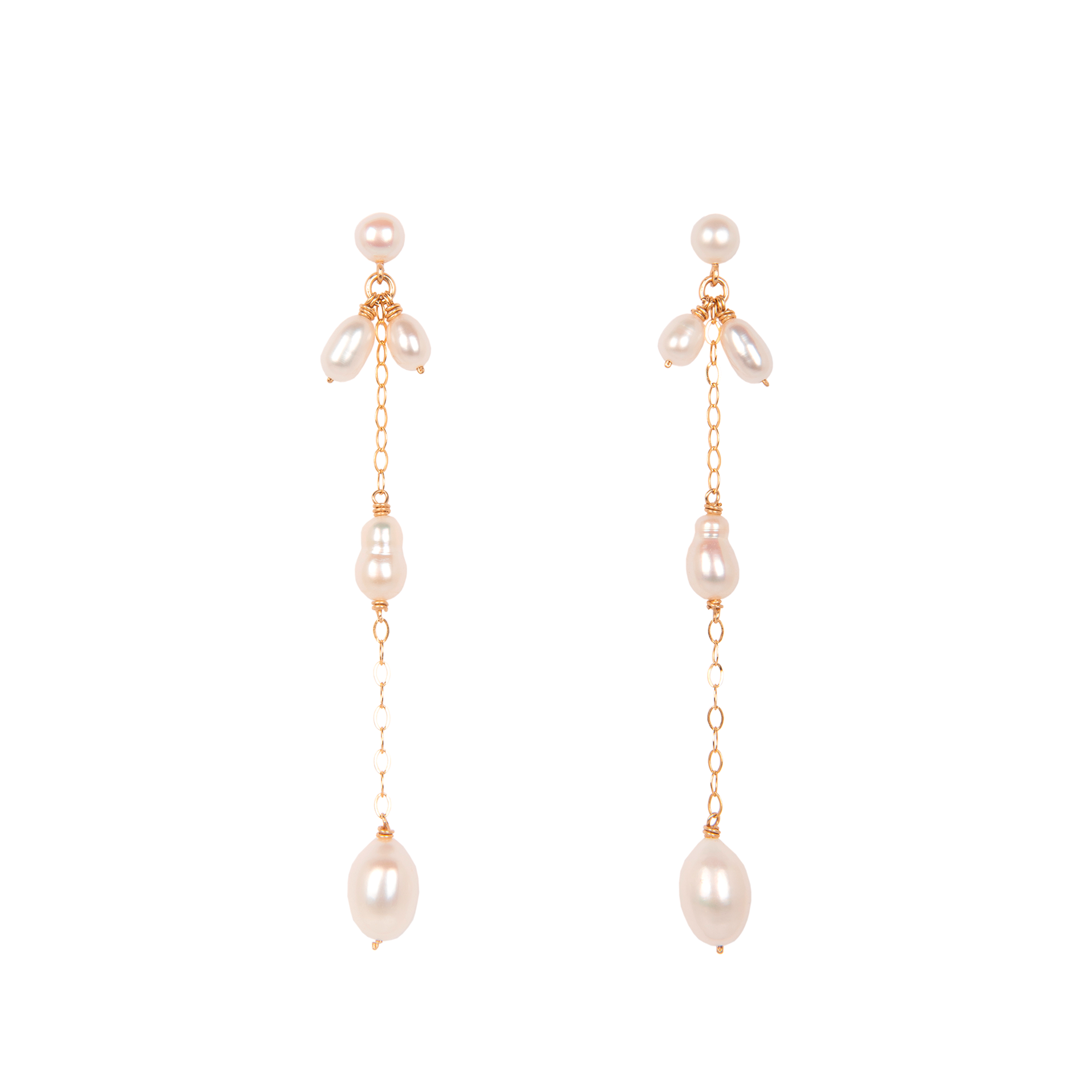 Susan Earrings #4 - Pearls Earrings TARBAY   