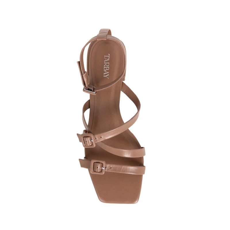 Tessa Sandals - Mocha Heels TARBAY   