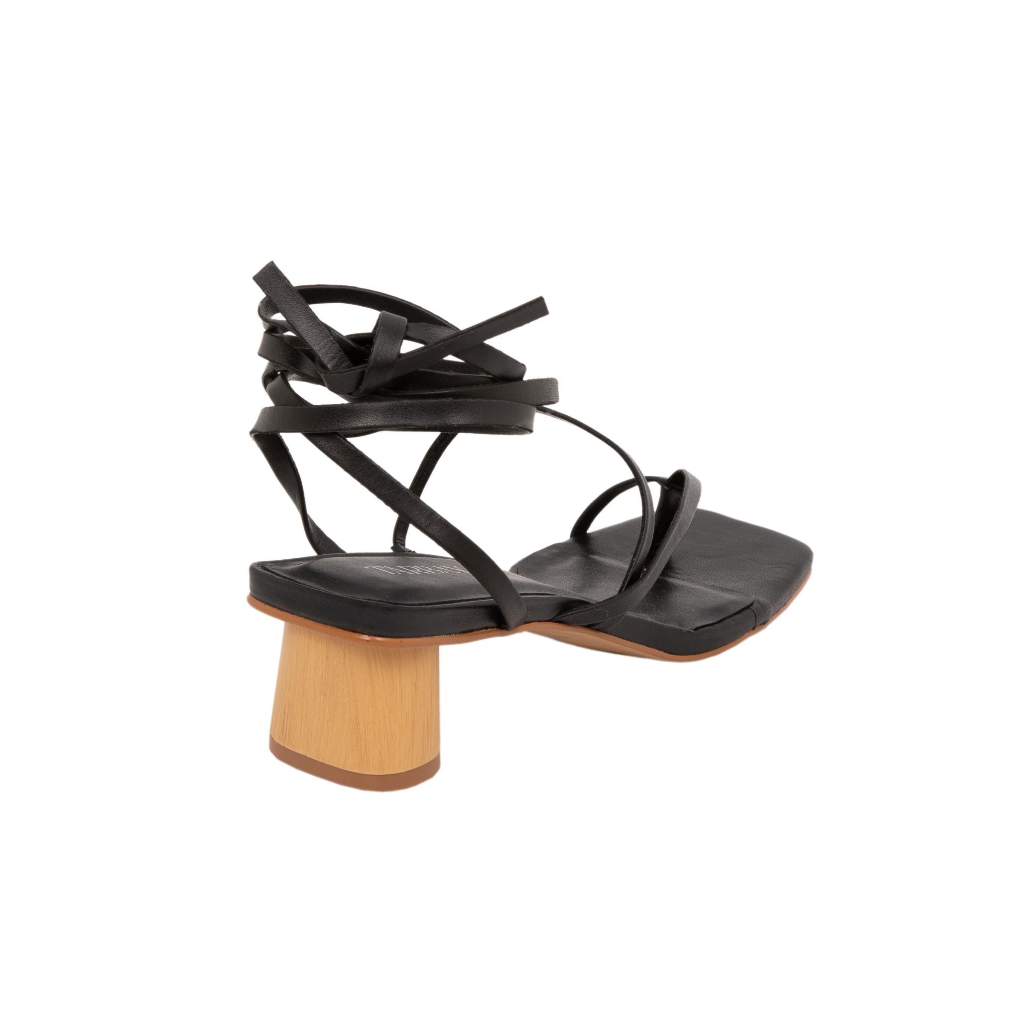 Zay Sandals - Black Heels TARBAY   