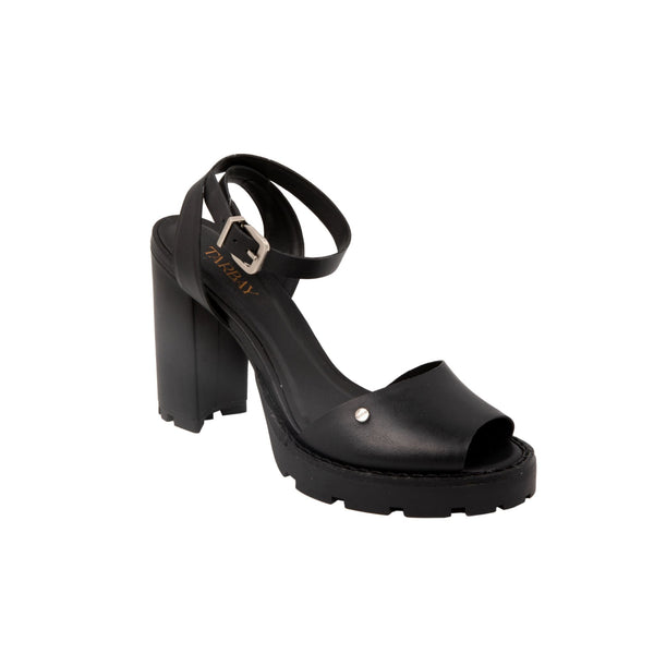 Amaia Sandals - Black Heels TARBAY   