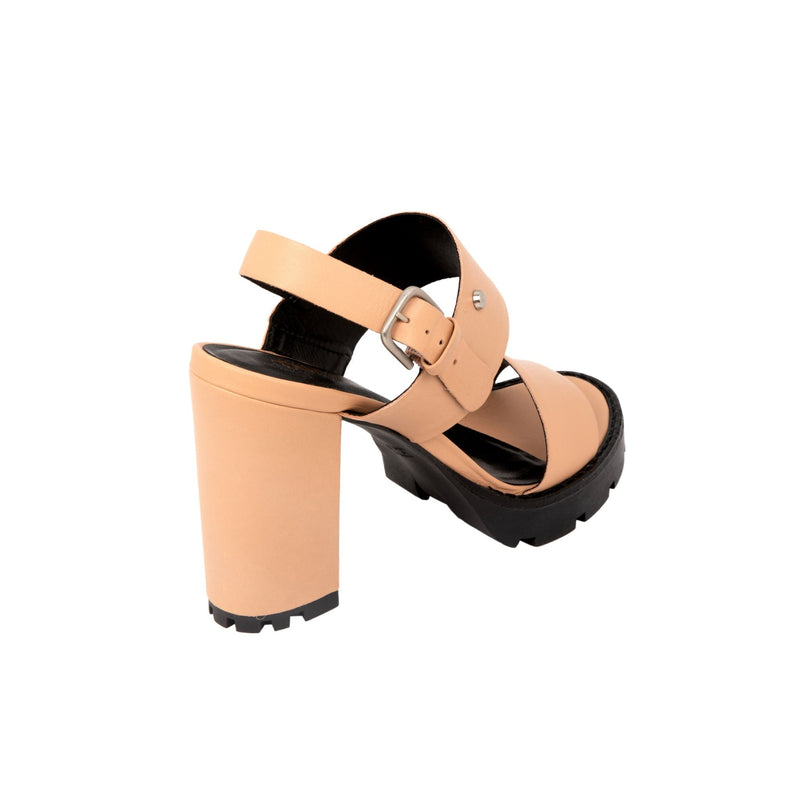 Elsa Sandals - Toast Heels TARBAY   