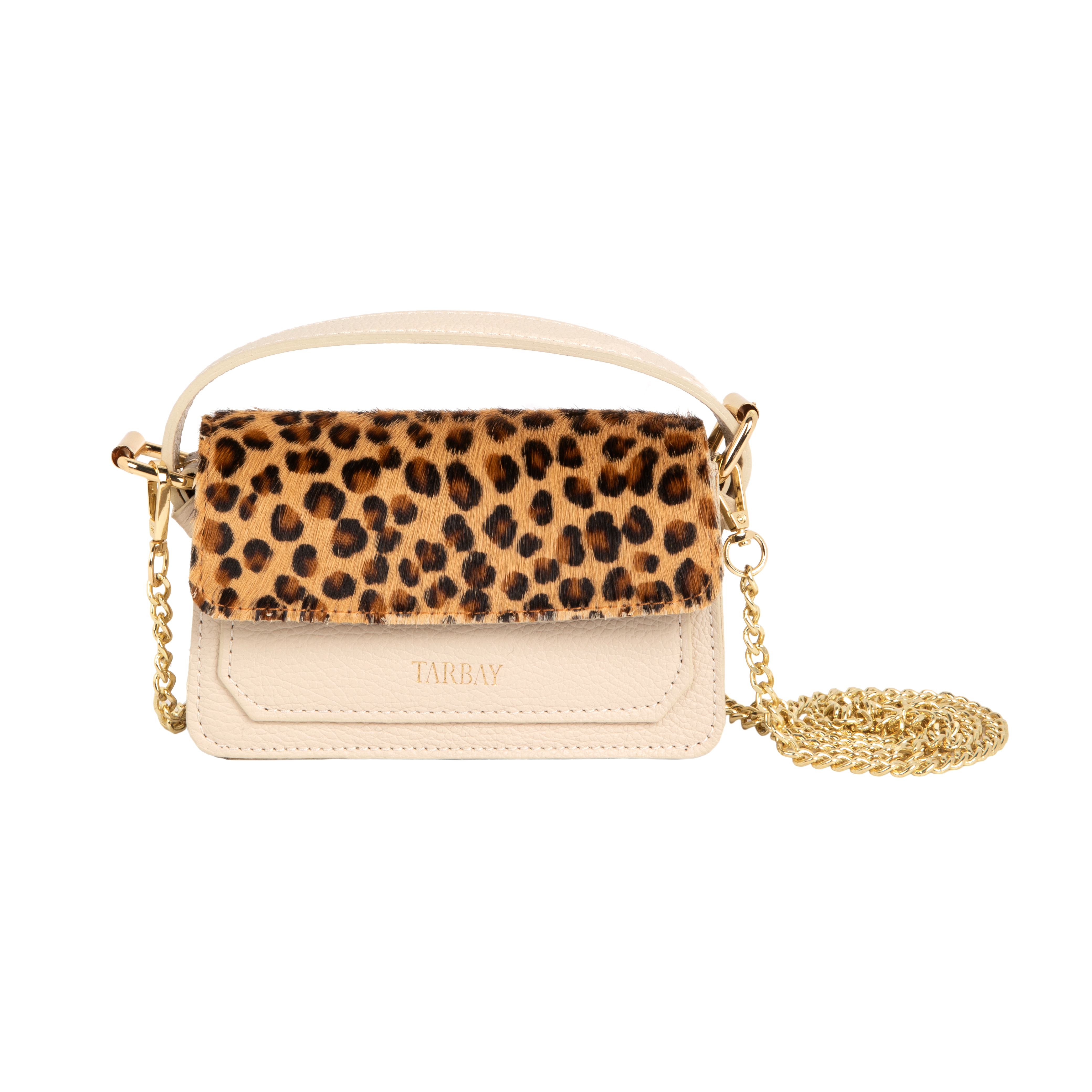 Susy Hand Crossbody Bag Animal Print Cream Bags TARBAY