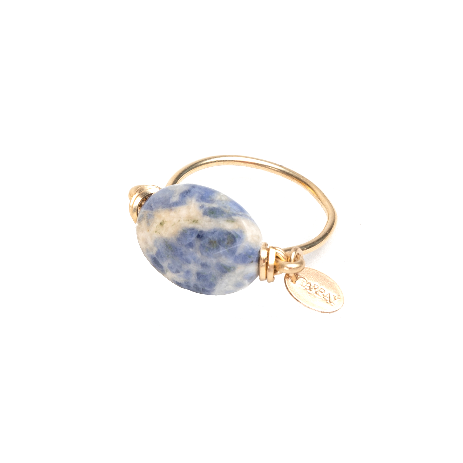 Solitaire Ring #1 (25mm) - Sodalite Rings TARBAY   