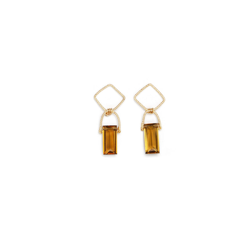 Hillary Brown Earring Earrings TARBAY   