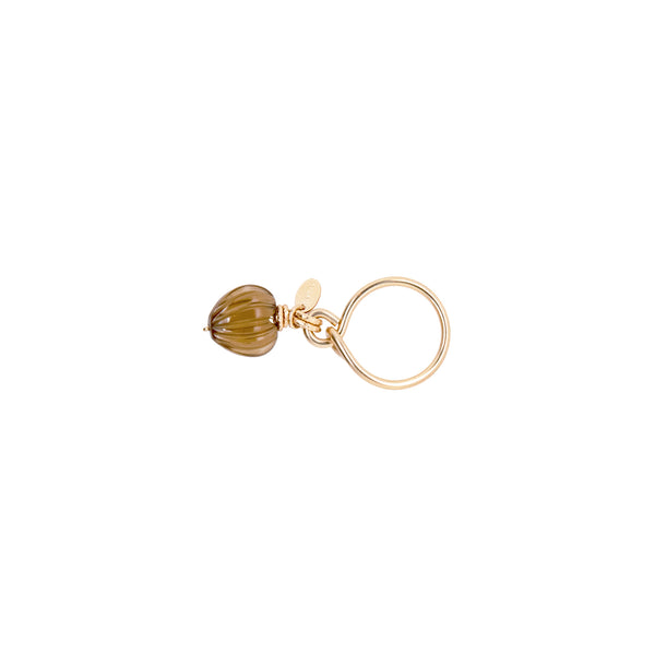 Sabana Solitaire Ring - Smoky Quartz Rings TARBAY   
