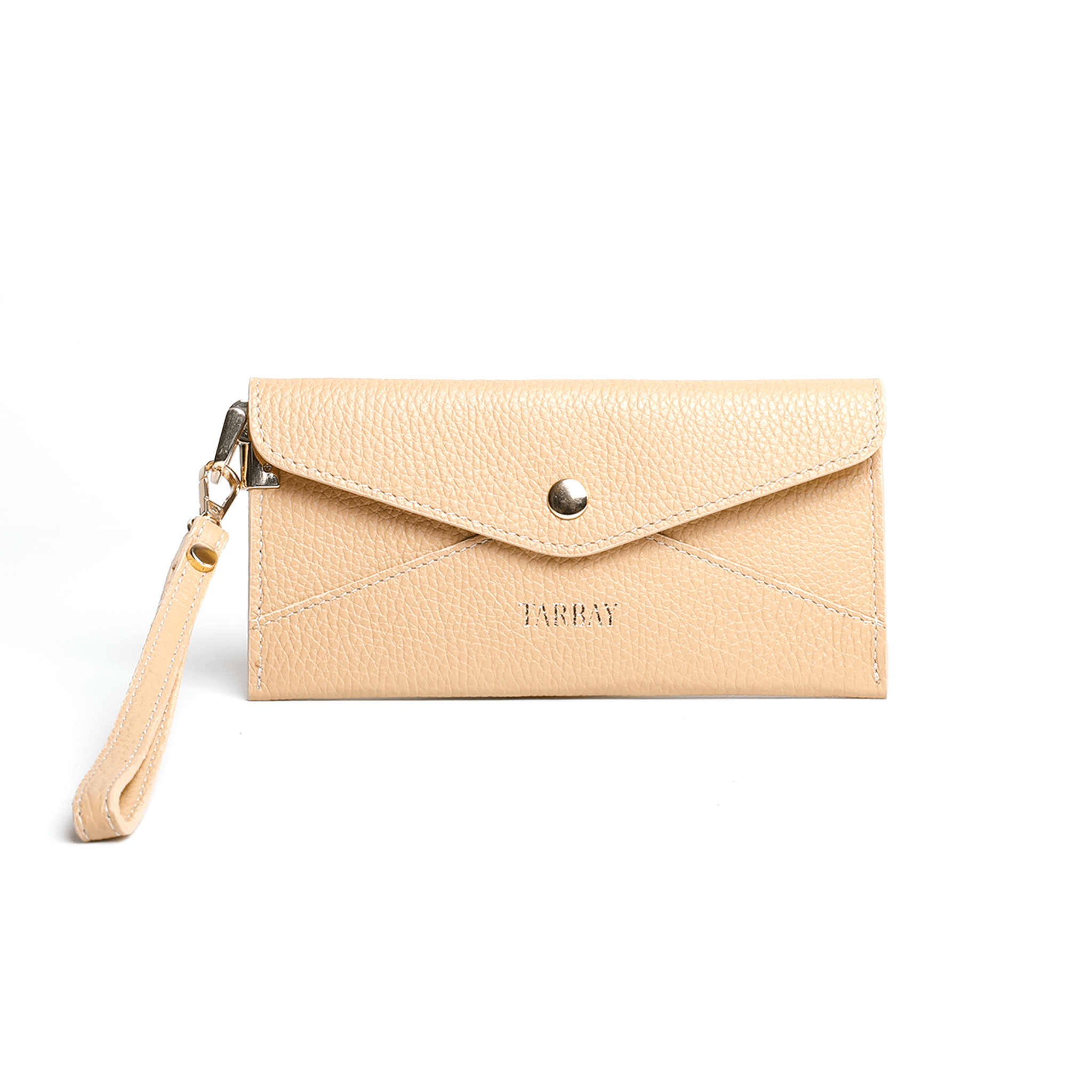 Genuine Leather Wallet #1 - Taupe Wallets TARBAY   