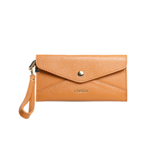 Genuine Leather Wallet #1 - Camel Wallets TARBAY   