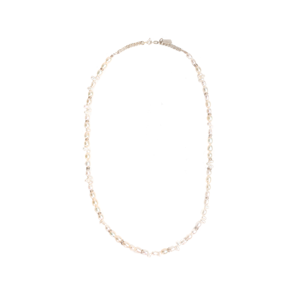 Morgan Necklace (58cm) - Pearl & Sterling Silver Necklaces TARBAY   