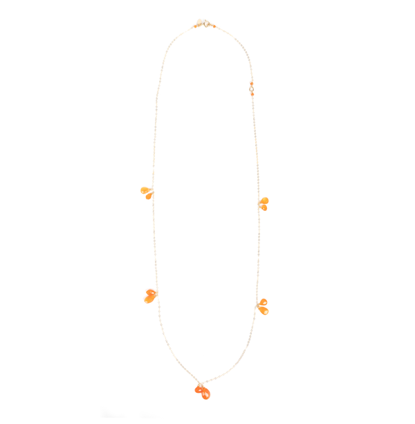 Pensamientos Necklace - Carnelian Necklaces TARBAY   
