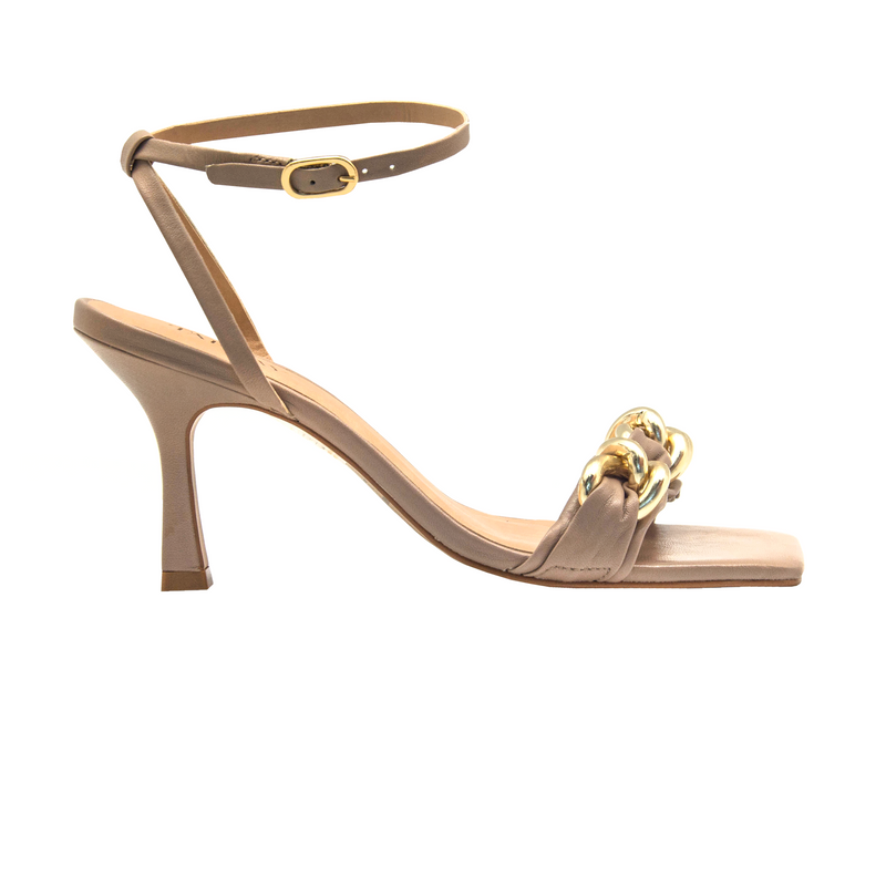 Nydia High Heel Sandals - Nocciola Heels TARBAY   