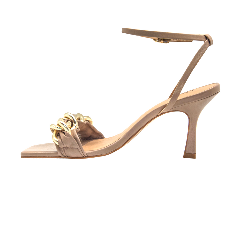 Nydia High Heel Sandals - Nocciola Heels TARBAY   